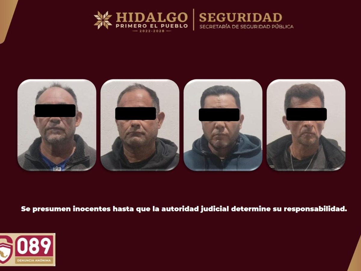 Desmantelan almacén de vehículos robados en Atotonilco de Tula