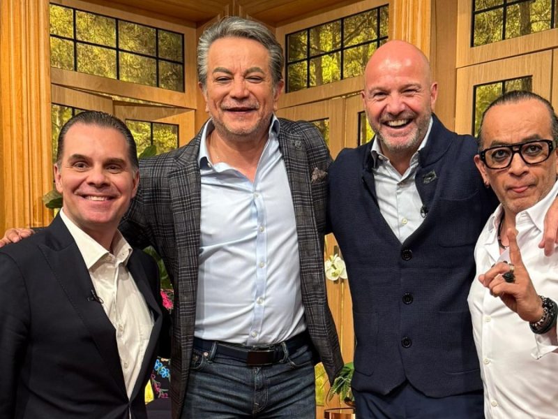 Martinoli también da pronóstico del clima; Luis García pide que su compañero “se siga dedicando a la narración”