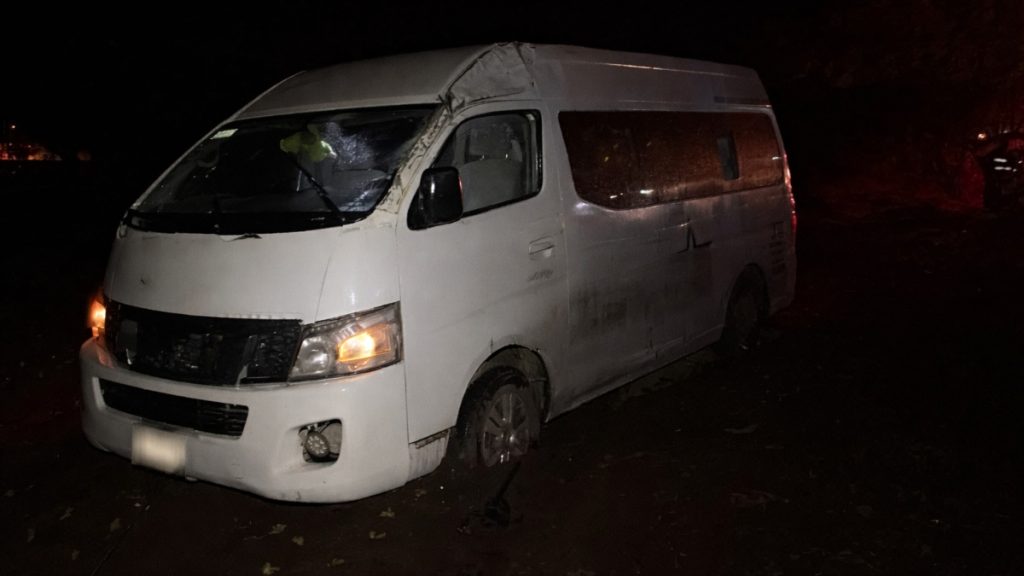 Choque en la carretera Comonfort-SMA