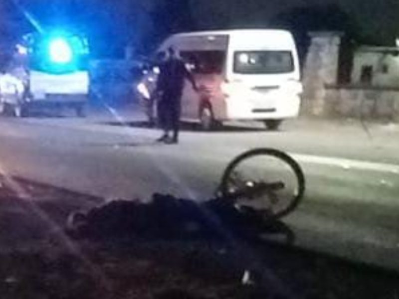Ciclista atropellado y abandonado a su suerte murió en un camino rural de Celaya