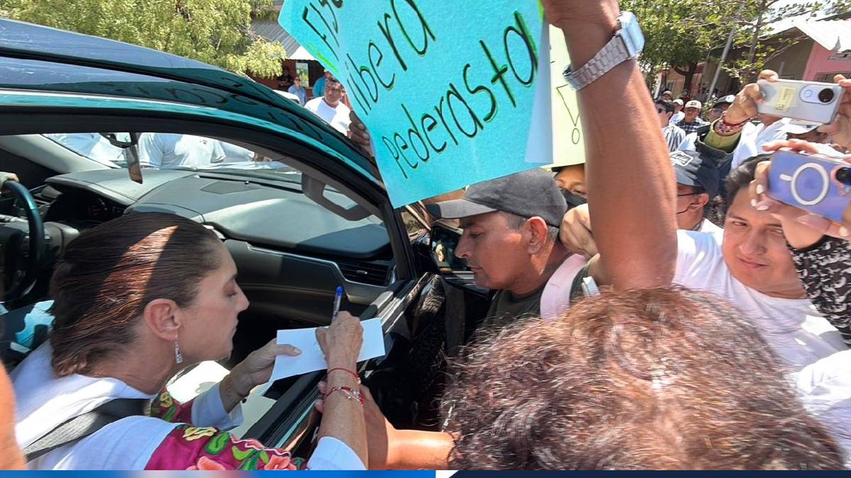 Claudia Sheinbaum en Oaxaca