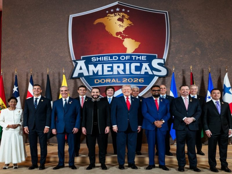 México es “epicentro de violencia de cárteles”: Trump en cumbre de presidentes latinoamericanos