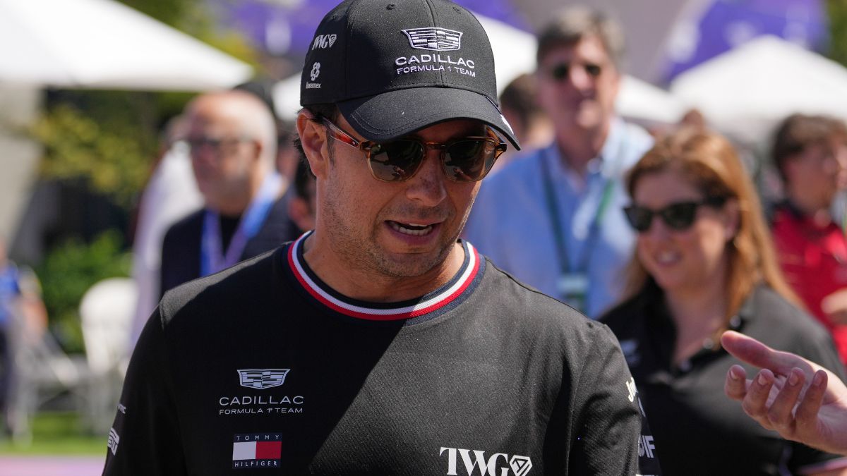 Sergio 'Checo' Pérez en su nueva etapa con Cadillac. Foto: Agencia AP.