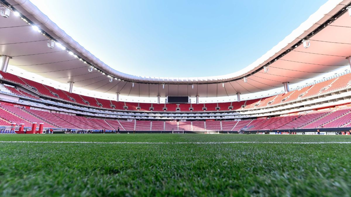 El Estadio Akron de Guadalajara, donde juegan las Chivas. Foto: Mexsport.