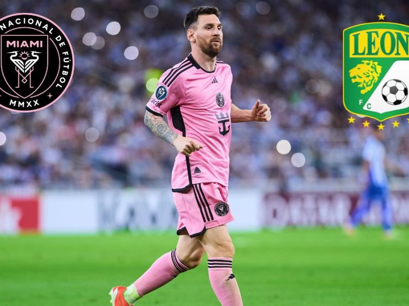 Lionel Messi enfrentará al Club León en la Leagues Cup 2026