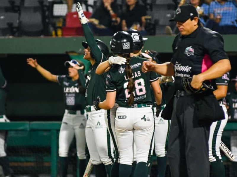 El balance de las Bravas de León en la Liga Mexicana de Softbol 2026