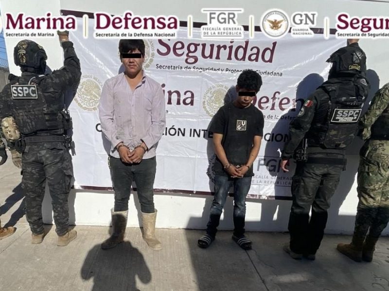Detienen a presuntos operadores de la facción del ‘Mayito Flaco’ del Cártel de Sinaloa