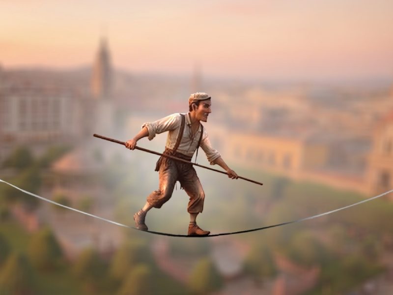 El equilibrista que dejó a León sin aliento