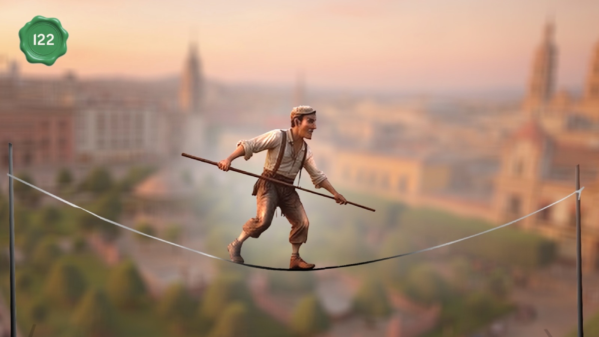 El equilibrista que dejó a León sin aliento