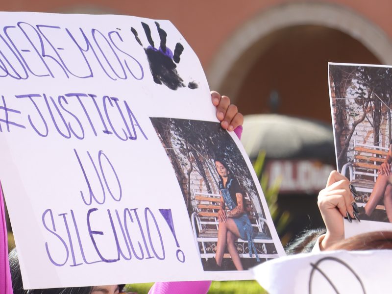 Familiares y amigos de Madeline se manifiestan para pedir justicia (3)