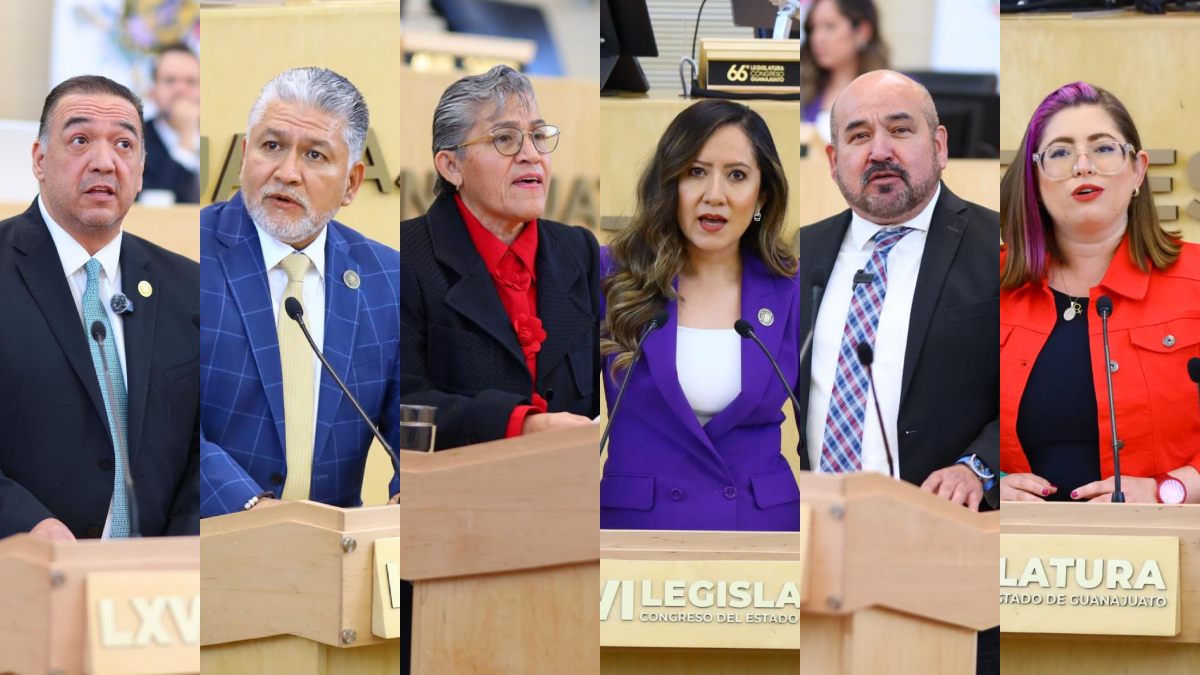 Diputados de Guanajuato glosa del informe de Libia