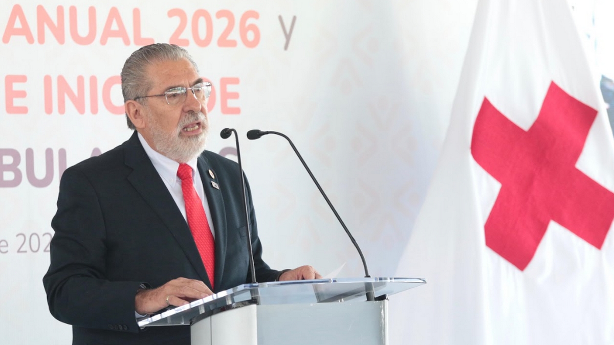 Guillermo Franco Ciurana, delegado de la Cruz Roja Mexicana en Guanajuato