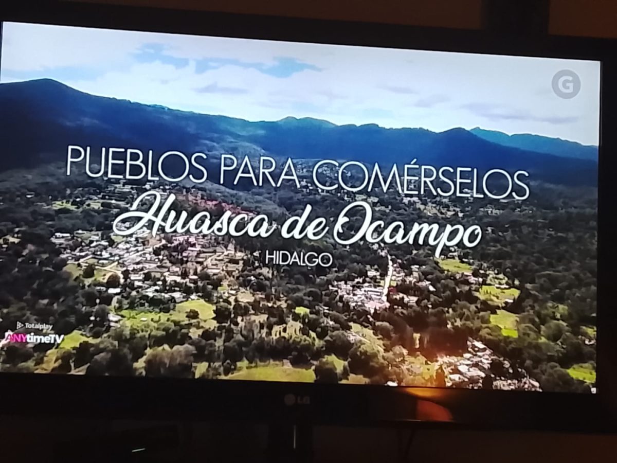 Huasca y Zimapán llegan a la TV internacional con “Pueblos para comérselos”
