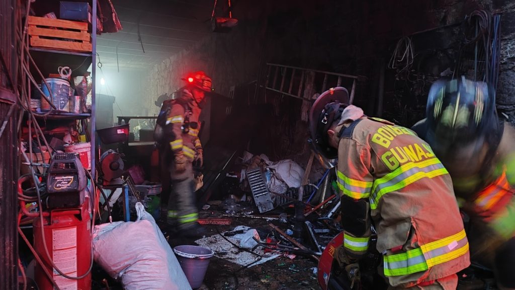 Incendio en hotel de Guanajuato