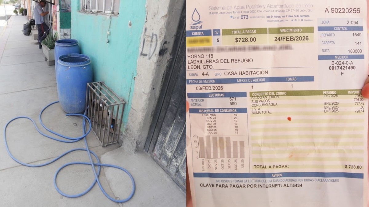 Falta de agua en Ladrilleras del Refugio