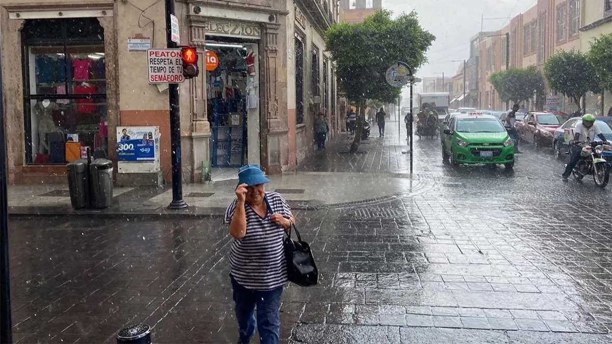 Lluvias y clima fresco para Guanajuato