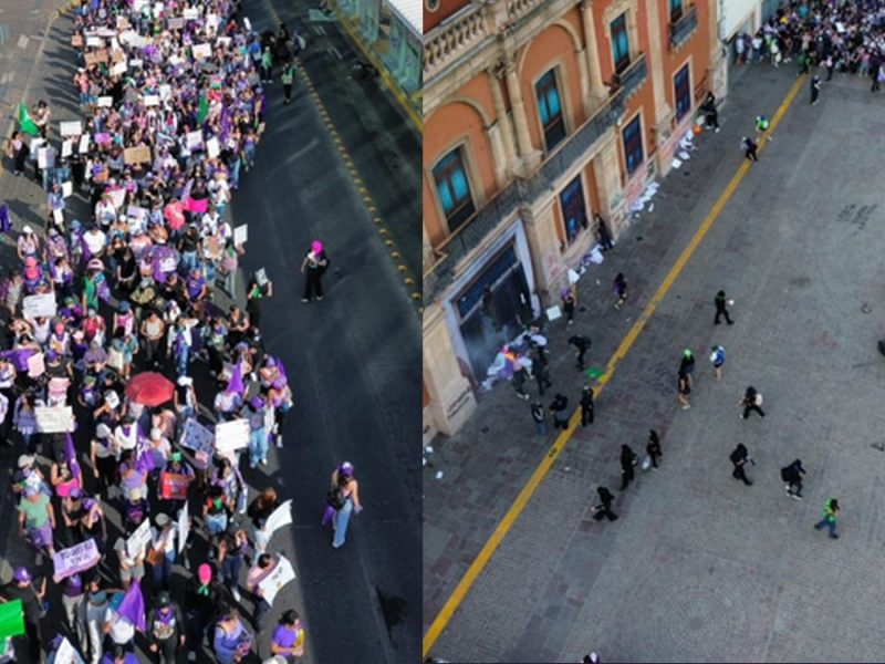 Marcha del 8M en León: ‘Evidenciamos impunidad en feminicidios, desapariciones y violencia’