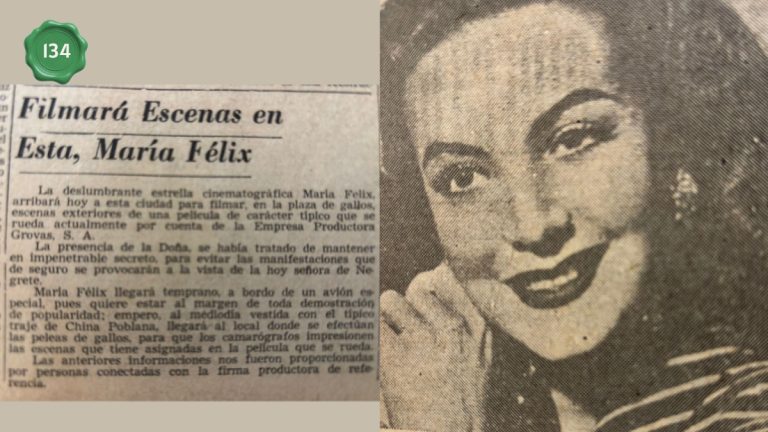 María Félix en León
