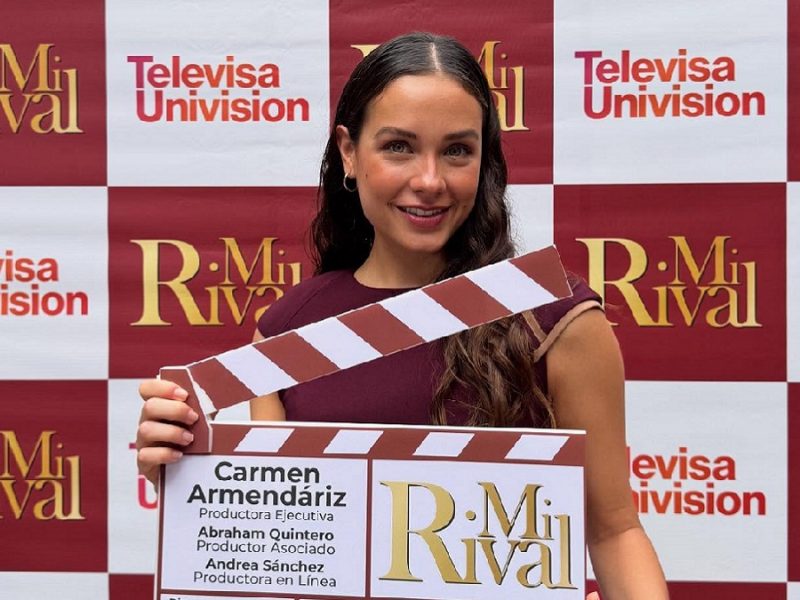 María Uriarte estrena ‘Mi Rival’ en Televisa, su primera telenovela 