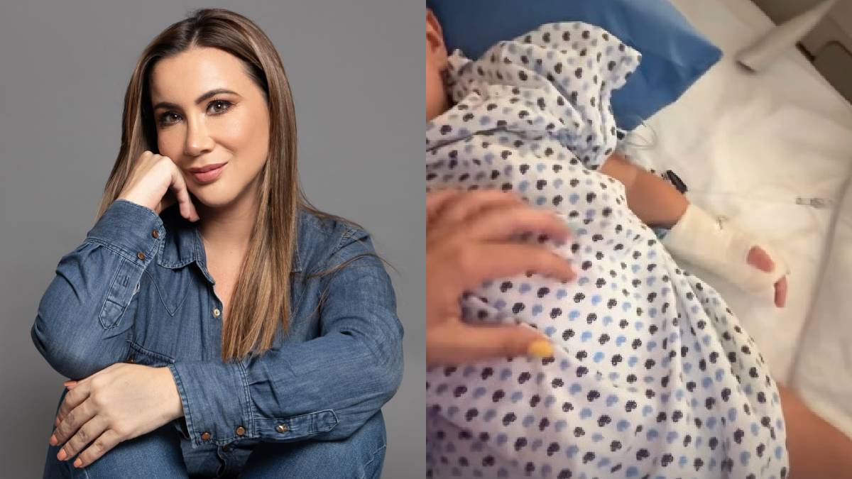 Mariazel comparte imagen desde hospital con su hijo André