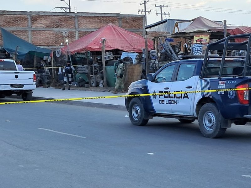 Finge ser cliente y mata a dueño de yonke en la colonia La Nueva Ermita en León