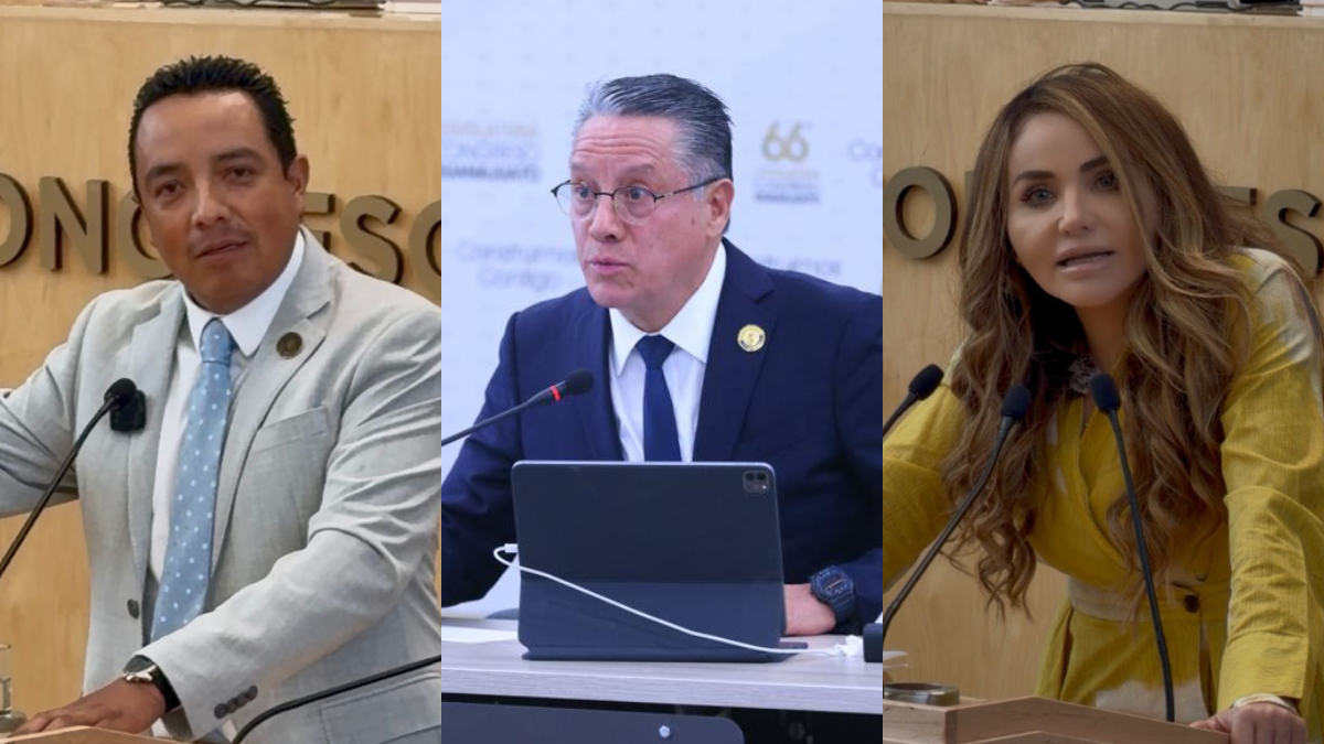Los diputados de Morena Hades Aguilar y Carlos Abraham Ramos piden reformar la ley para transparentar datos en seguridad en informe del Fiscal del Estado y piden remover a Gerardo Vázquez Alatriste