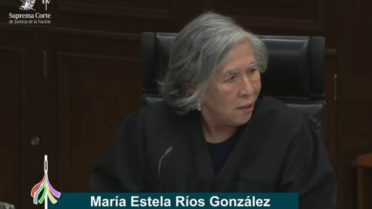 María Estela Ríos González, Ministra de la Corte y ex Consejera presidencial de Andrés Manuel López Obrador