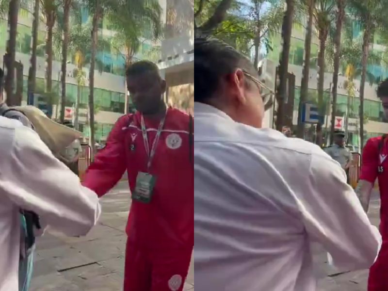 ‘Sí saludan’; conductor de autobús, sorprendido jugadores de Nueva Caledonia; asistente de equipo se fractura cadera