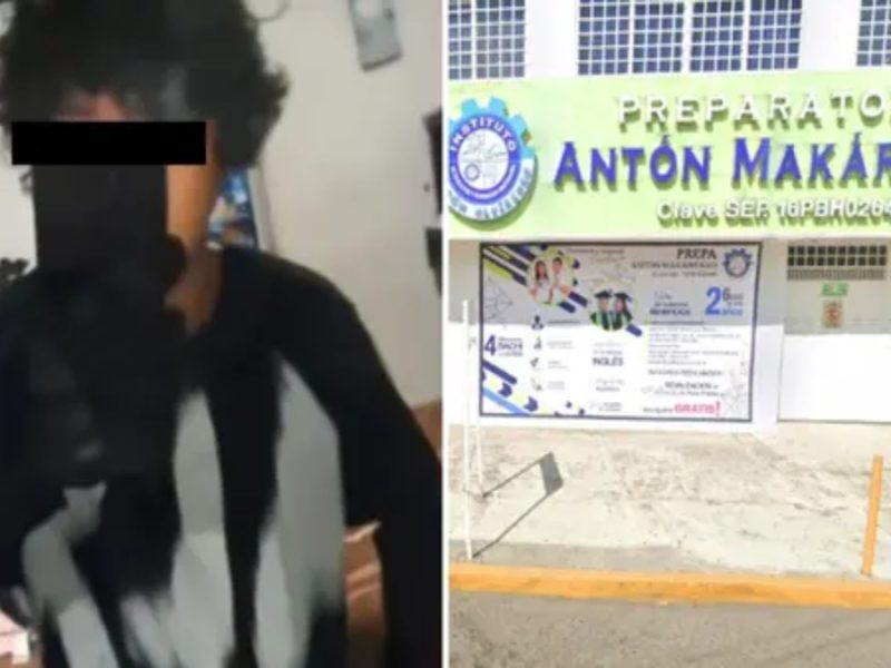 Osmar, quien mató a sus maestras de prepa en Michoacán, ya fue procesado por feminicidio