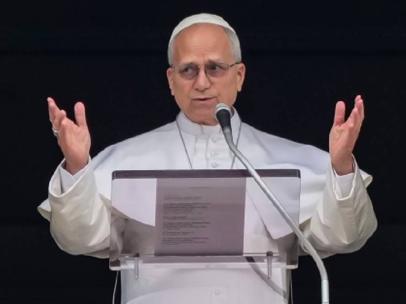 Papa León XIV pide alto el fuego en Irán y lanza enérgico llamado a la paz