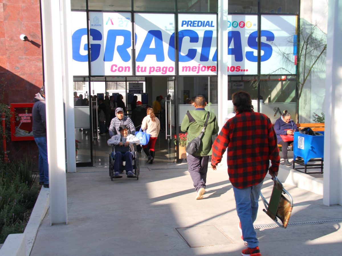 Irapuato logra recaudación histórica de predial: supera el 82% de la meta anual en el primer bimestre