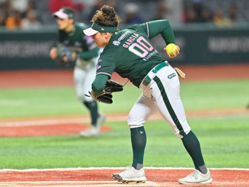Bravas caen 1-0 ante Diablos Rojos Femenil en duelo de pitcheo en el Harp Helú