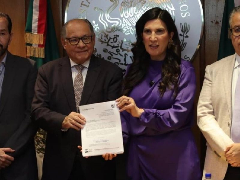 Reforma electoral de Claudia Sheinbaum es entregada en San Lázaro