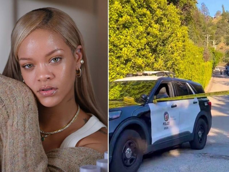 Tras disparos contra su residencia, Rihanna se va de Los Ángeles junto a su familia