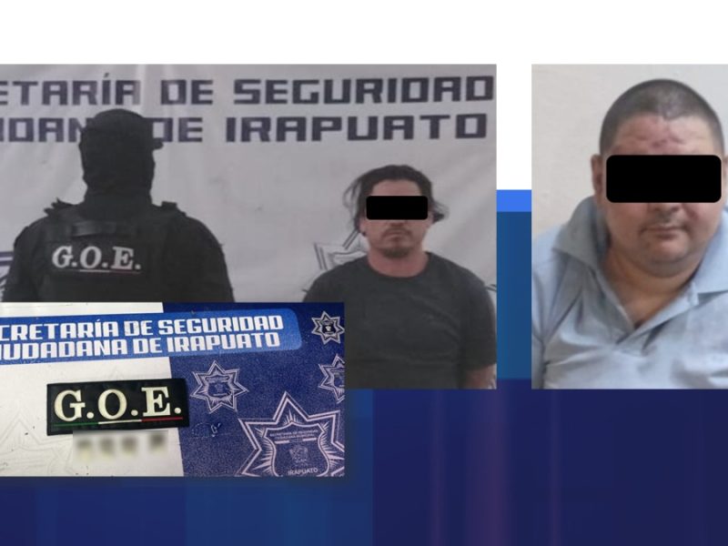 Cae “El Gucci”, objetivo prioritario de la Policía de Irapuato por ola de asaltos a tiendas