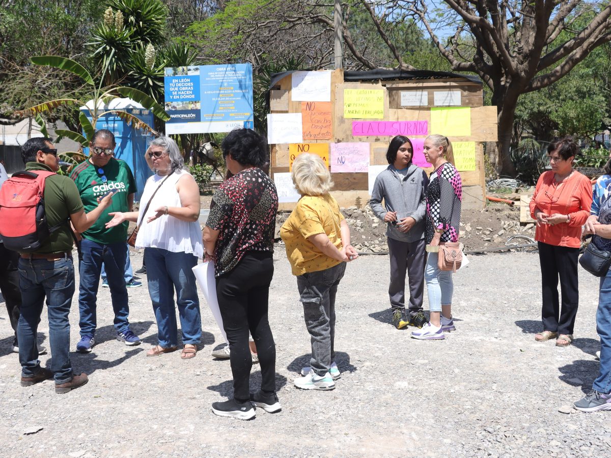 Vecinos se unen en rechazo a obras en Parque El Triángulo: ‘remodelación, no reconstrucción’