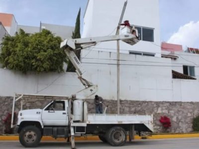 Pachuca prepara iluminación en estos tramos de bulevares