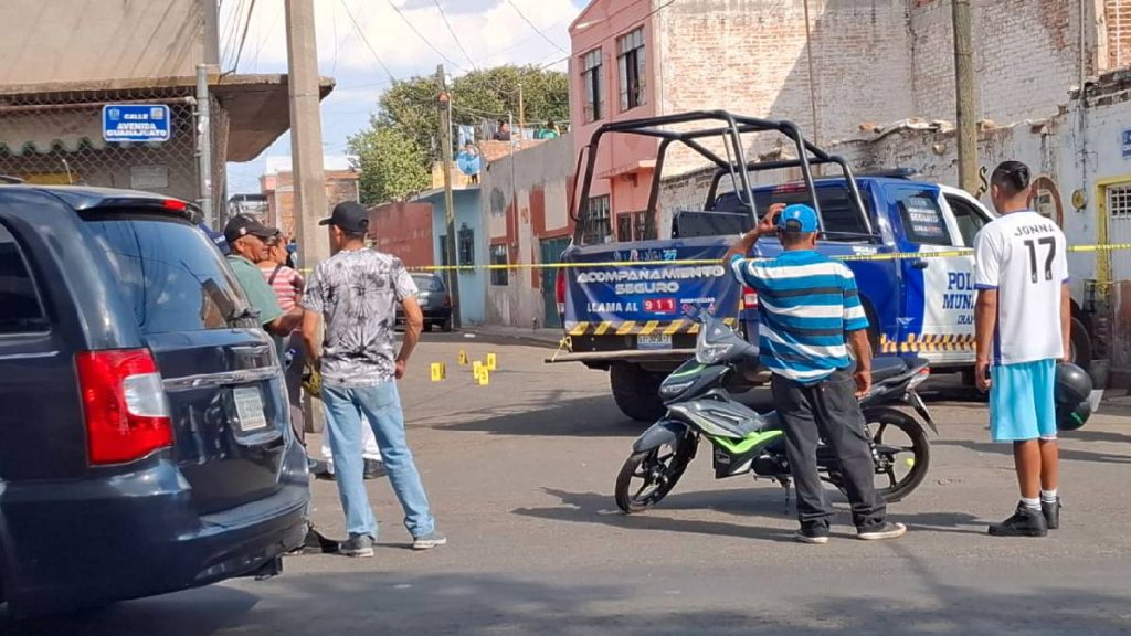 baleado en la colonia Las Heras