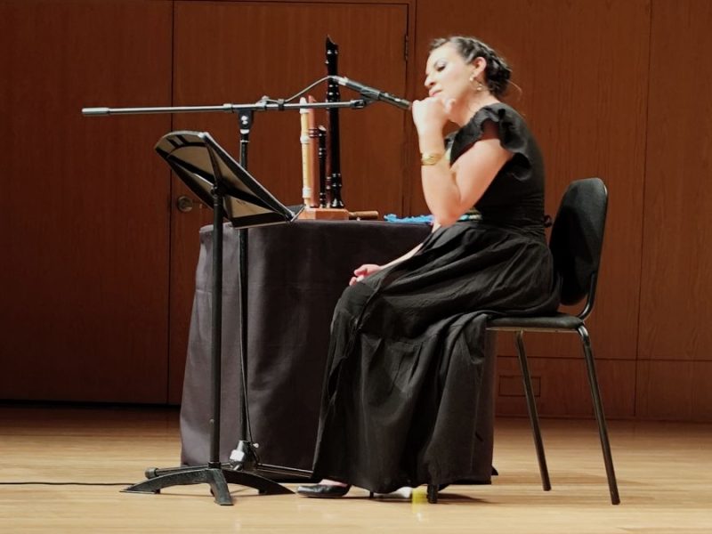 Gabriela Figueroa rinde homenaje a la flauta de pico: De la tradición renacentista a las nuevas voces leonesas