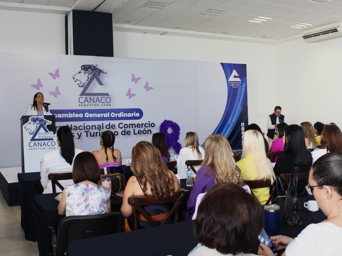 Canaco Servytur León realiza encuentro internacional “Mujeres Poderosas”; en el marco del 8M