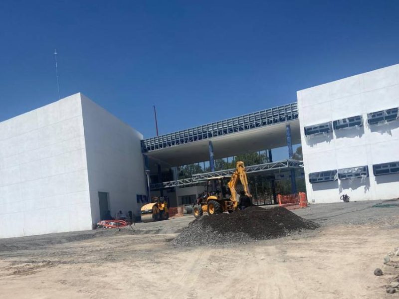¿Cuándo queda? Estación Santa Rita lleva dos años en construcción y no tiene fecha de apertura