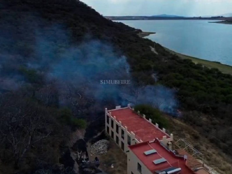 Contienen incendio dentro de Área Natural Protegida La Purísima, pero sí hubo afectación