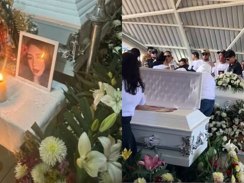 Despiden a Andrea y Nayeli entre exigencias de justicia por el doble feminicidio en Huanímaro