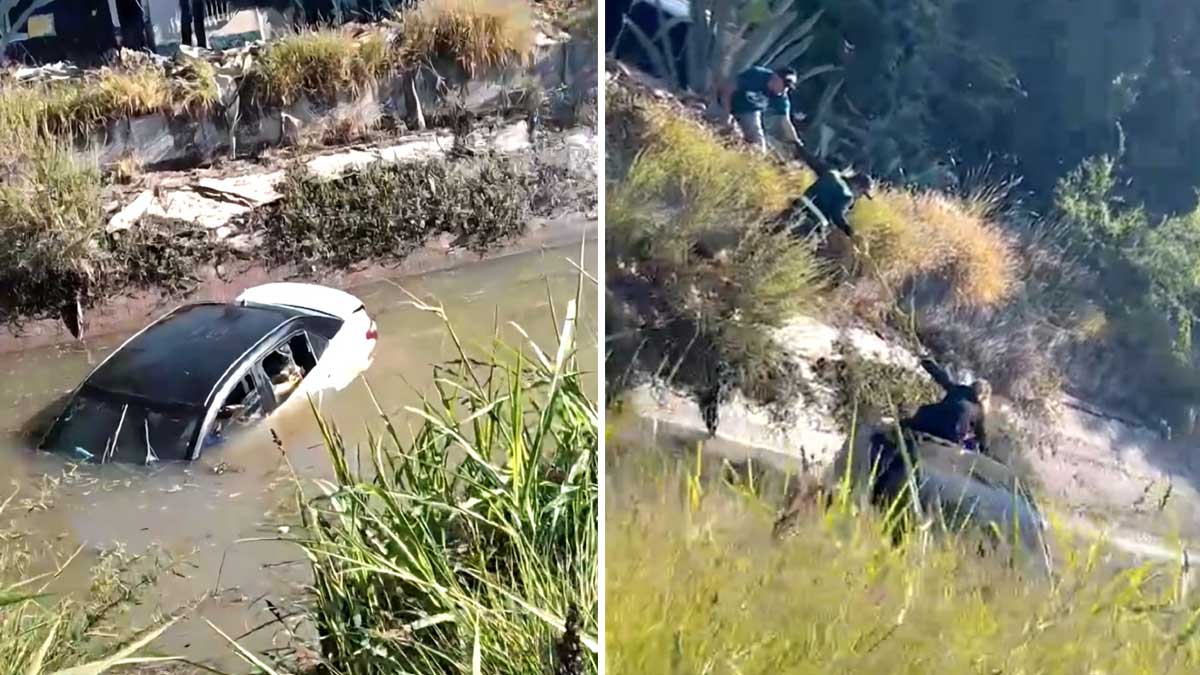 accidente auto en Canal de Coria