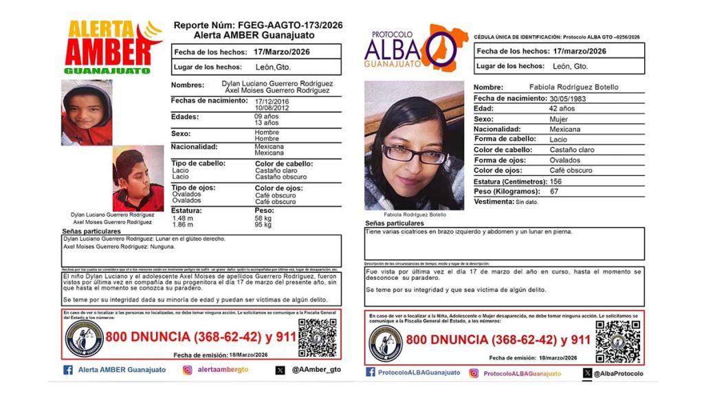 Dylan Luciano Guerrero Rodríguez y Axel Moisés Guerrero Rodríguez