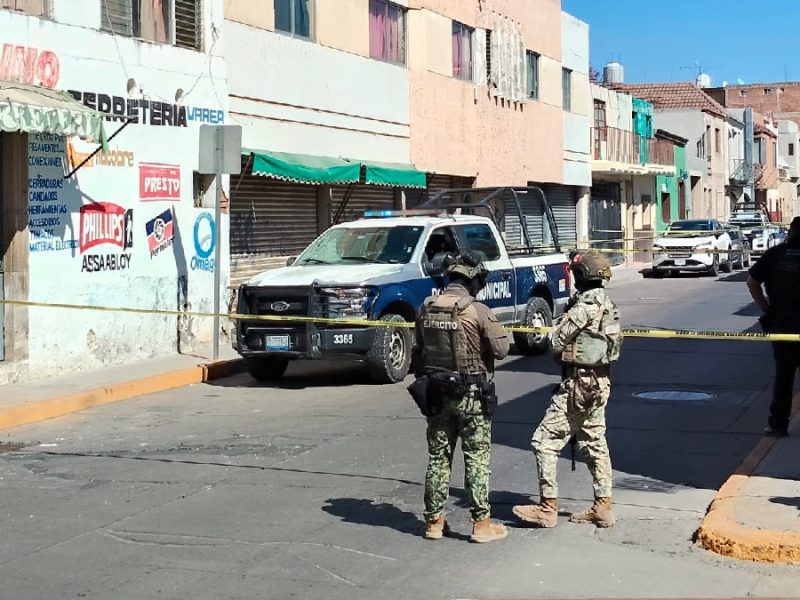 Asesinan a joven dentro de local comercial del Centro de San Francisco del Rincón