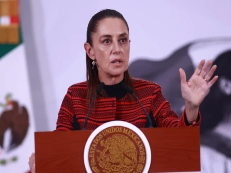 Acusa Sheinbaum a oposición de plan para propiciar intervención extranjera en México