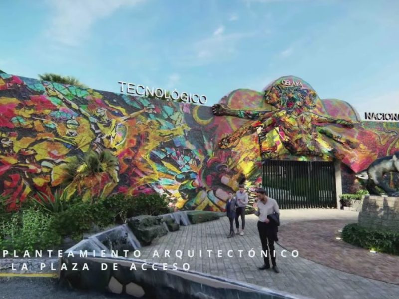 El TecNM de Celaya recibirá como donación “La Era de la Transformación”, el nuevo mural de José Luis Soto