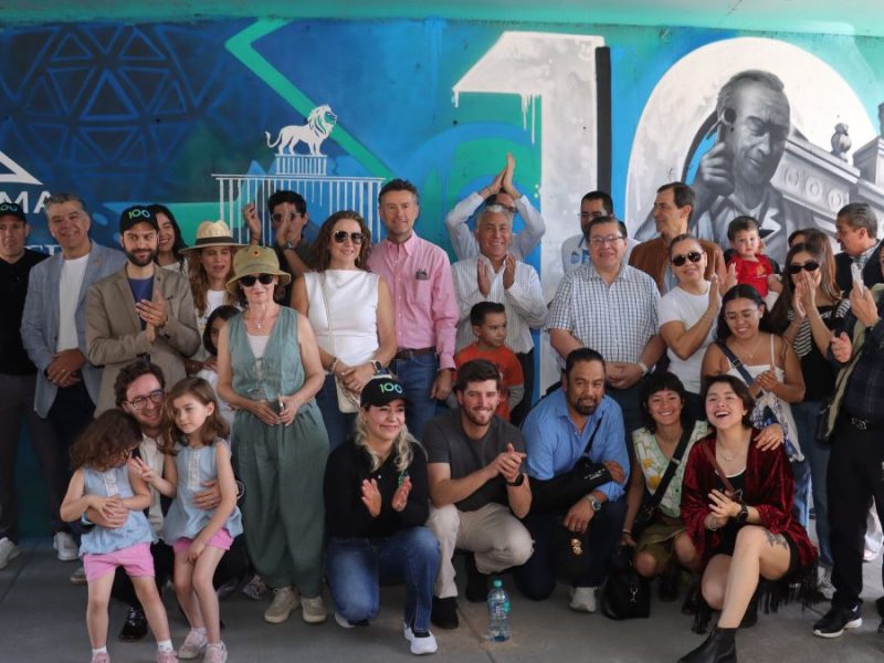 El Malecón del Río se viste de historia: Inauguran mural por 100 años de industria zapatera en León