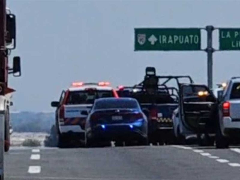 Emboscan a policías en Pénjamo en límites con Michoacán: Hay un oficial muerto y dos heridos